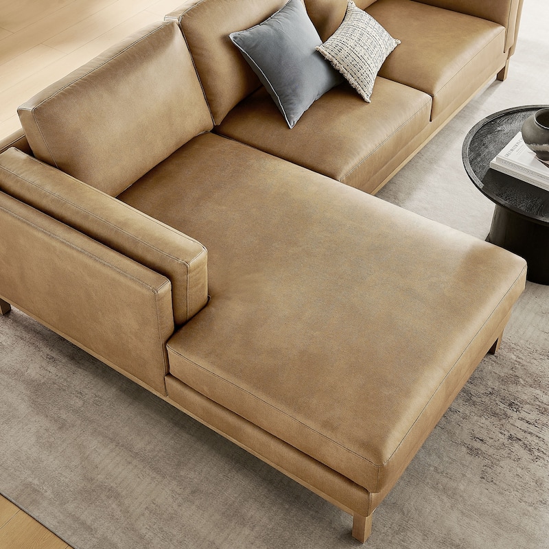 Roscoe Left-Facing Upholstered Sectional Sofa with Chaise