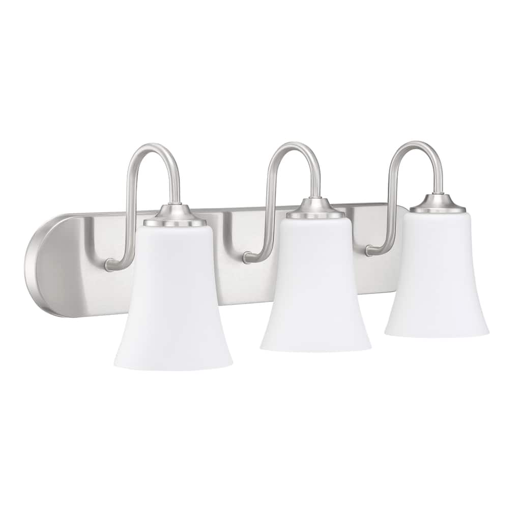 Craftmade Gwyneth 3 Light 24" Wide Bathroom Vanity Light with Frosted