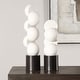 preview thumbnail 2 of 3, Uttermost Symmetry White Sculptures Set of 2