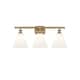 Option Brushed Brass / Matte White