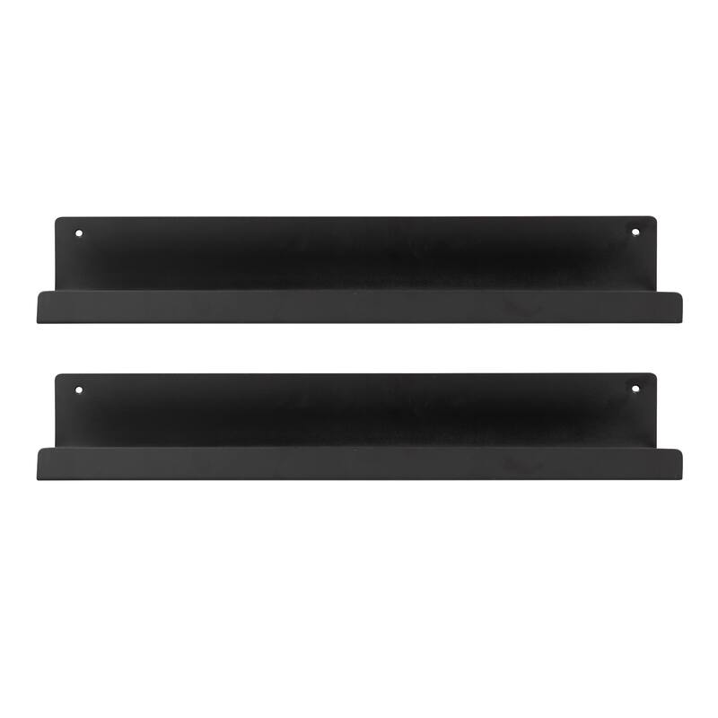 Porch & Den Stringtown Modern Metal Ledge Shelf