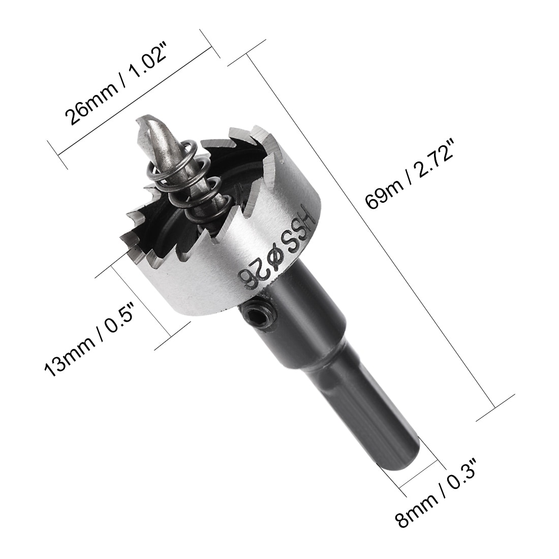 26mm outlet hole cutter