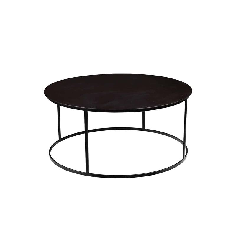 Robertson Round Metal Coffee Table