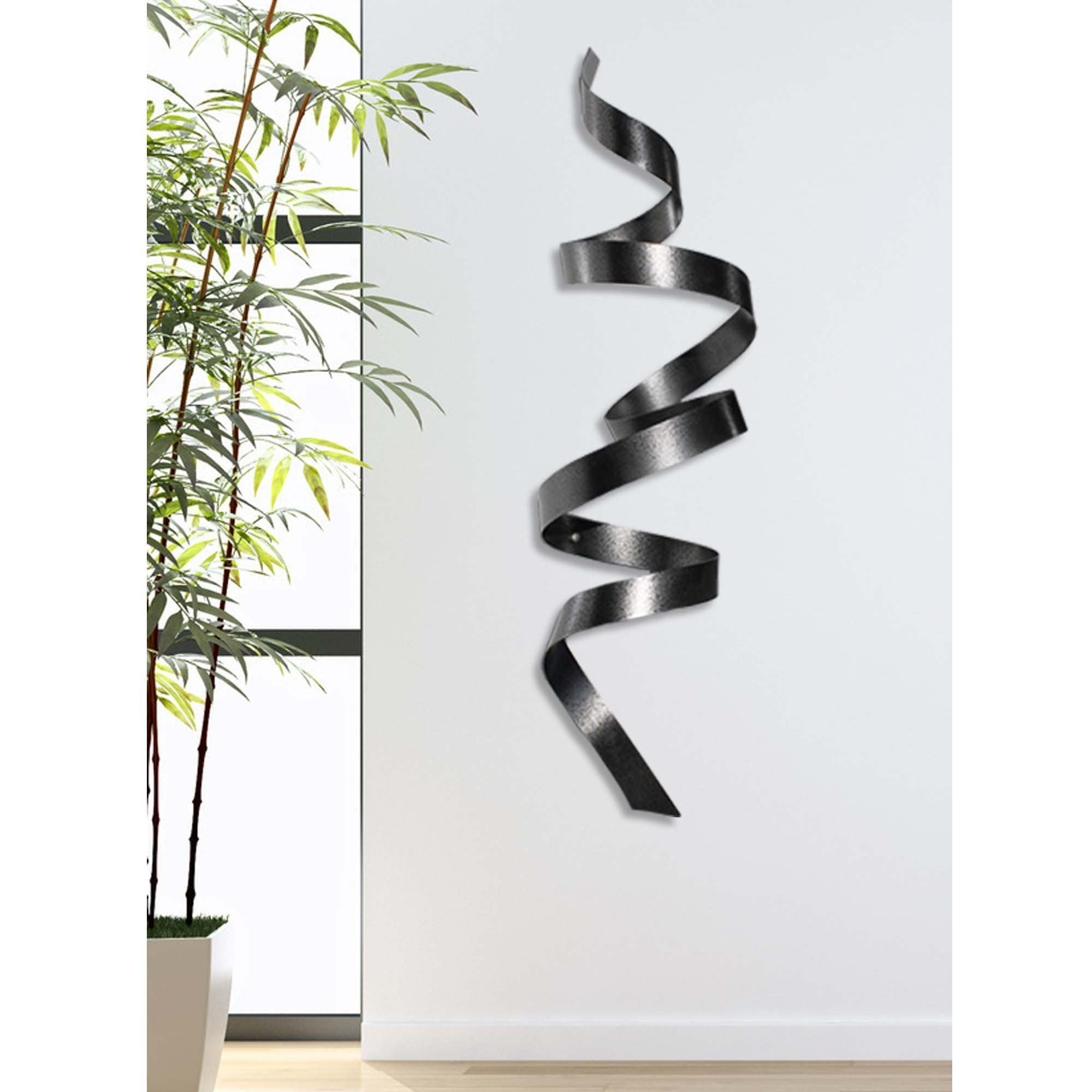 Shop Statements2000 Black 3d Metal Wall Art Accent Sculpture