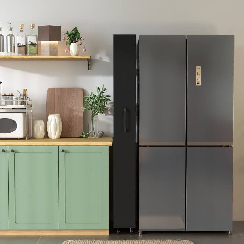 7 Tier Multi-Functional Pull-Out Multi-Tier Storage Single-Sided Open Shelf For Kitchen, Living Room & Narrow Spaces