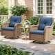 Option Yellow Wicker / Blue Cusion