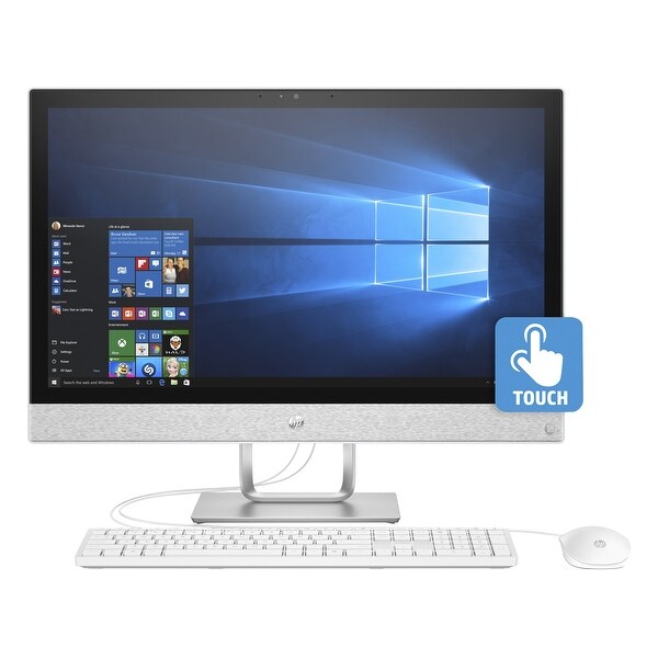 Shop Refurbished Hp Pavilion 24 R019 All In One 24 Touch I5 7400t 2 40ghz 12gb Ram 2tb Win10 Overstock 20848456