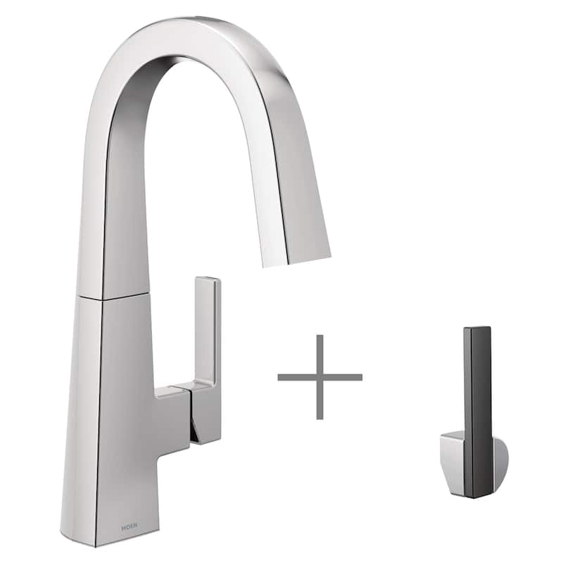 Moen Nio 1.5 GPM Deck Mounted Bar Faucet with Duralock and Duralast