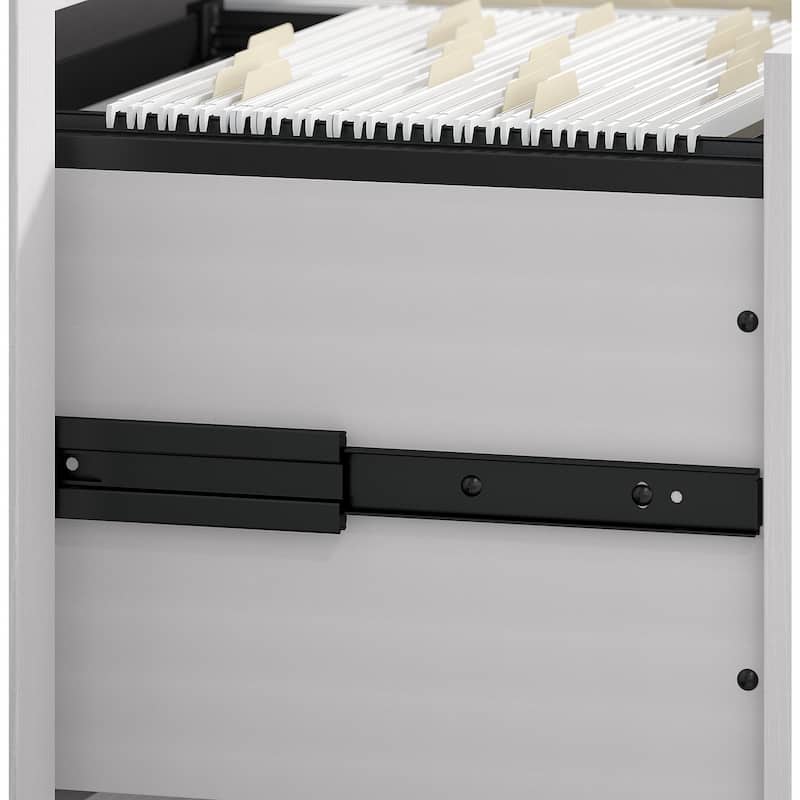 Key West 48W Writing Desk with Mobile File Cabinet by Bush Furniture