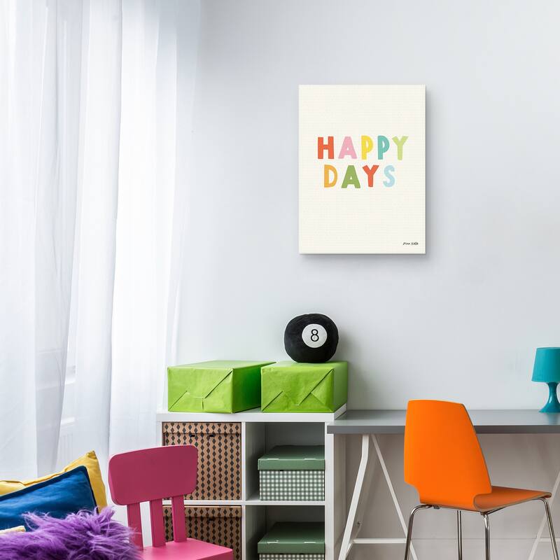Happy Days Canvas Art Print