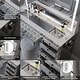 preview thumbnail 9 of 26, Boahaus Elara Extra-Large Vanity Desk with 11 Drawers – Smart LED Mirror & Speakers, Hollywood Lights, or Standard Mirror