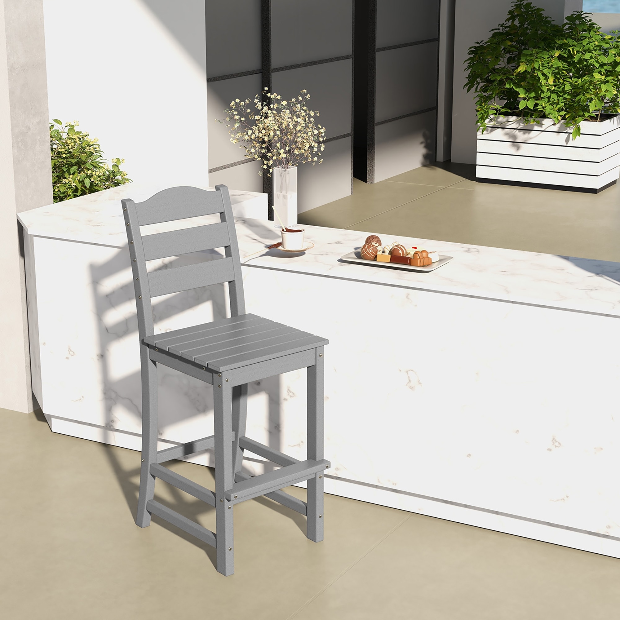 Patio furniture 2024 tall chairs