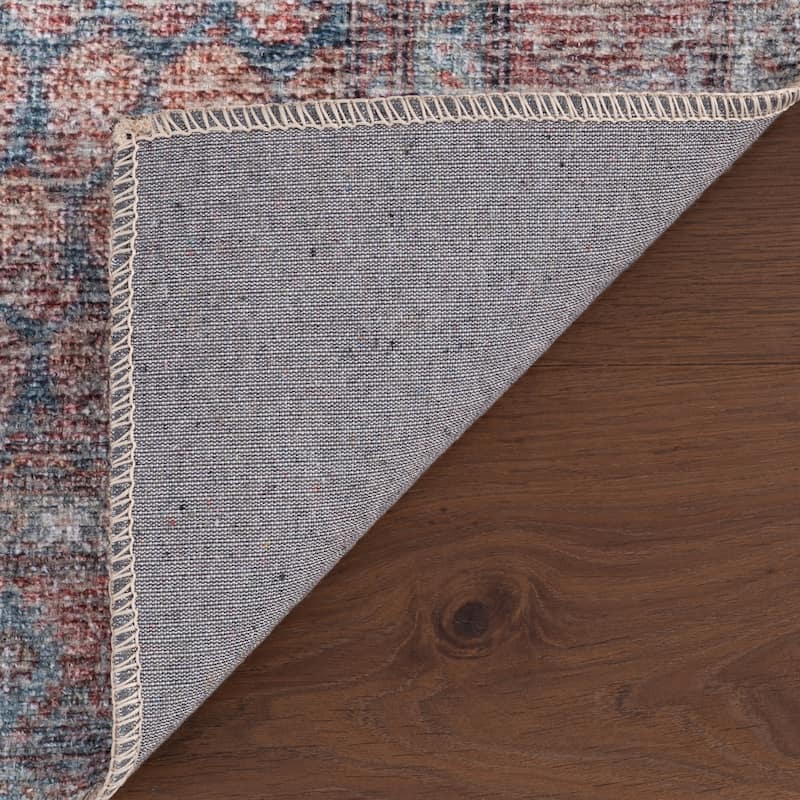 Nuloom Veyora Vintage & Distressed Washable Rug