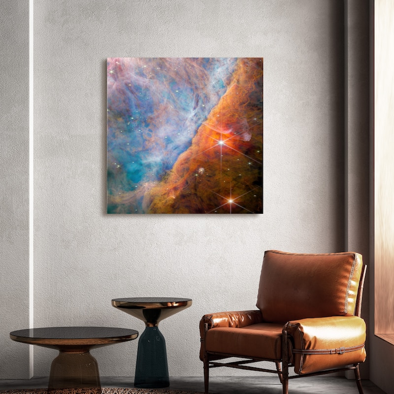 Empire Art Direct Celestial Wonders Printed Tempered Glass Wall Art - Multi-Color