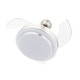 preview thumbnail 13 of 38, 36" Modern Retractable Ceiling Fan with Led Light, 6-Speed Reversible Ceiling Fan with Remote - 36