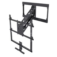 Shop Mount It Heavy Duty Fireplace Mantel Tv Mount Pull Down