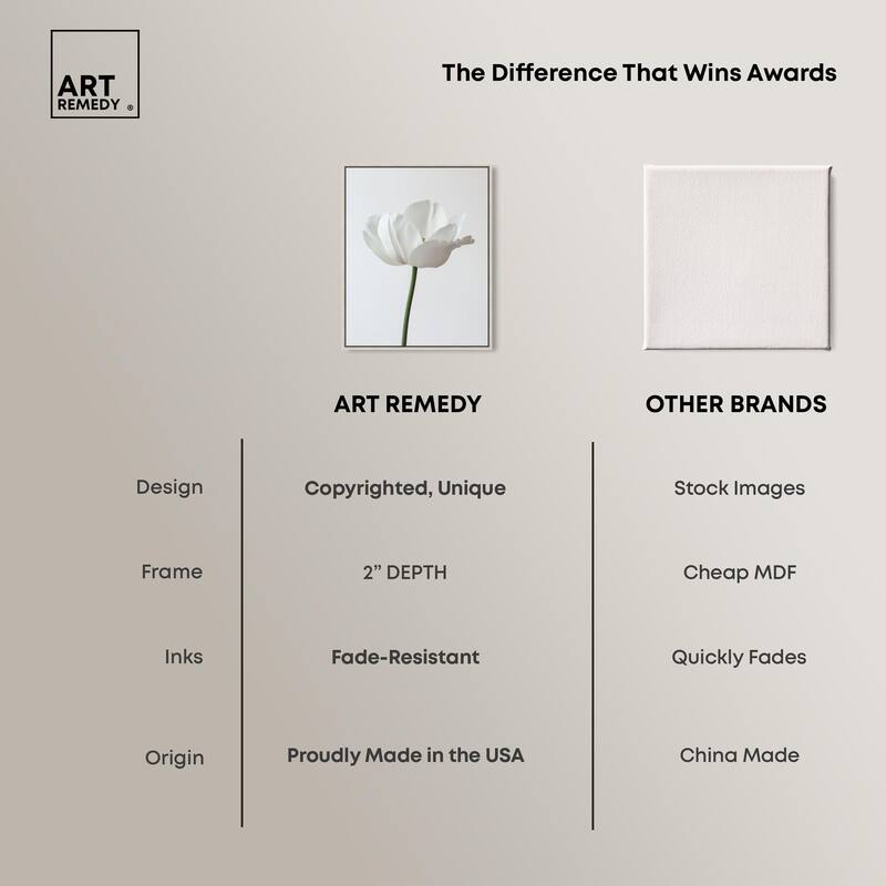 Pearl Floret Canvas by Art Remedy