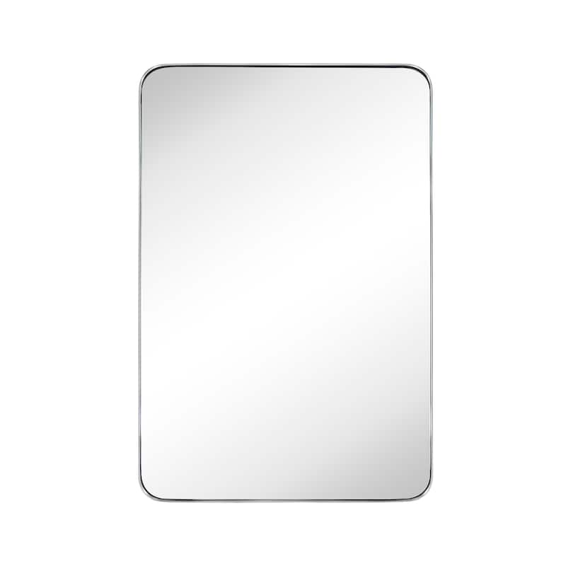 Grozdana Rectangle Metal Mirror - 20" x 30" - Chrome