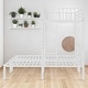 preview thumbnail 10 of 10, Triple Twin Metal Bunk Bed with Shelf, Middle Table, Guardrails, and Convertible Upper Bed,Detachable L-Shaped Bunk bed
