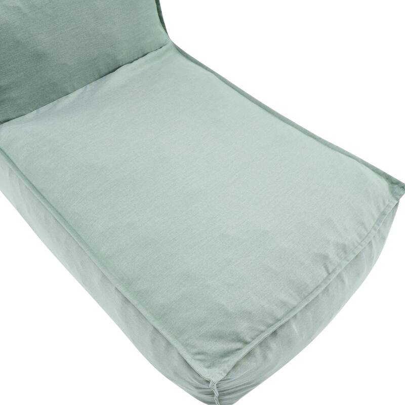 Christopher Knight Home- Harper Fabric Outdoor Bean Bag Lounger Chair