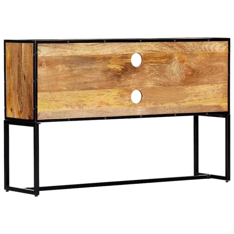 vidaXL TV Cabinet 47.2"x11.8"x29.5" Solid Reclaimed Wood