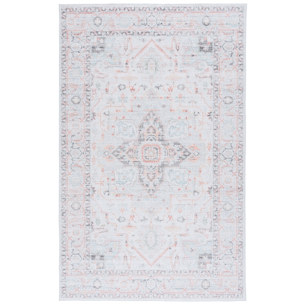 SAFAVIEH Tucson Ava Machine Washable Slip Resistant Shabby Chic