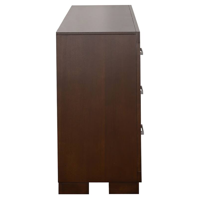 Polk Cappuccino 6-drawer Dresser
