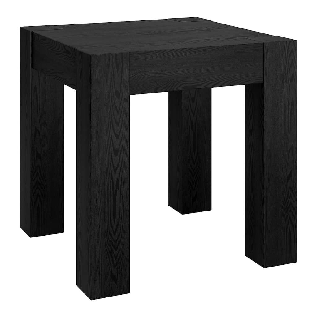 Wood Square End Table with 4 Legs 22 Inches MDF Wood - 22” x 22” x 22” (D x W x H)