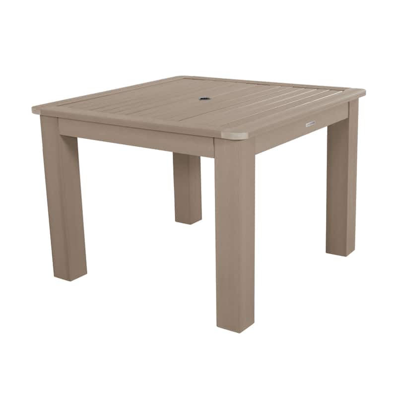 HIGHWOOD Square Outdoor Dining Height Table 42x42 - Woodland Brown