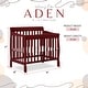 preview thumbnail 2 of 5, Dream On Me Aden Convertible 4-in-1 Mini Crib