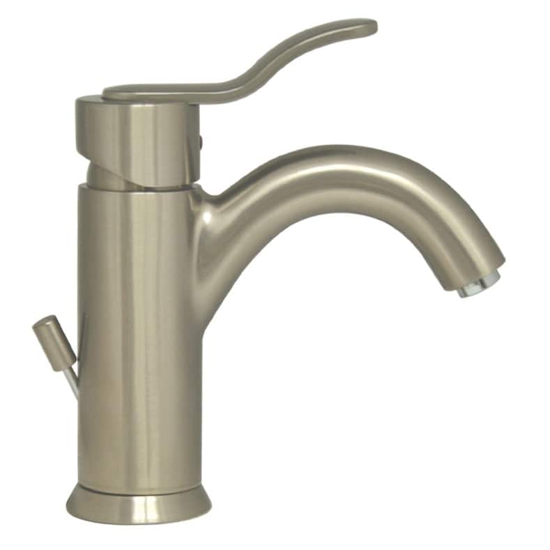 Galleryhaus Single Hole/Single Lever Lavatory Faucet with Pop-up Waste - Brushed Nickel