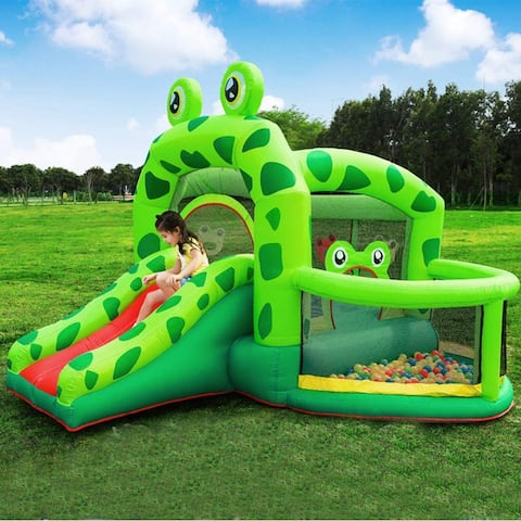 Home Playground Frog Bounce House Inflatable Bouncing Castle