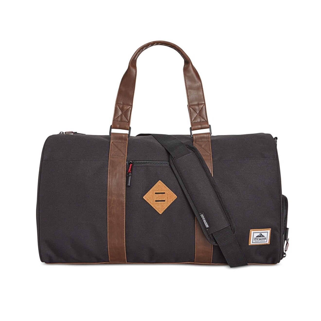 steve madden black travel bag