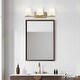 preview thumbnail 3 of 5, Hunter Fauna Grove 3-Light Bathroom Vanity Light - Modern, Transitional