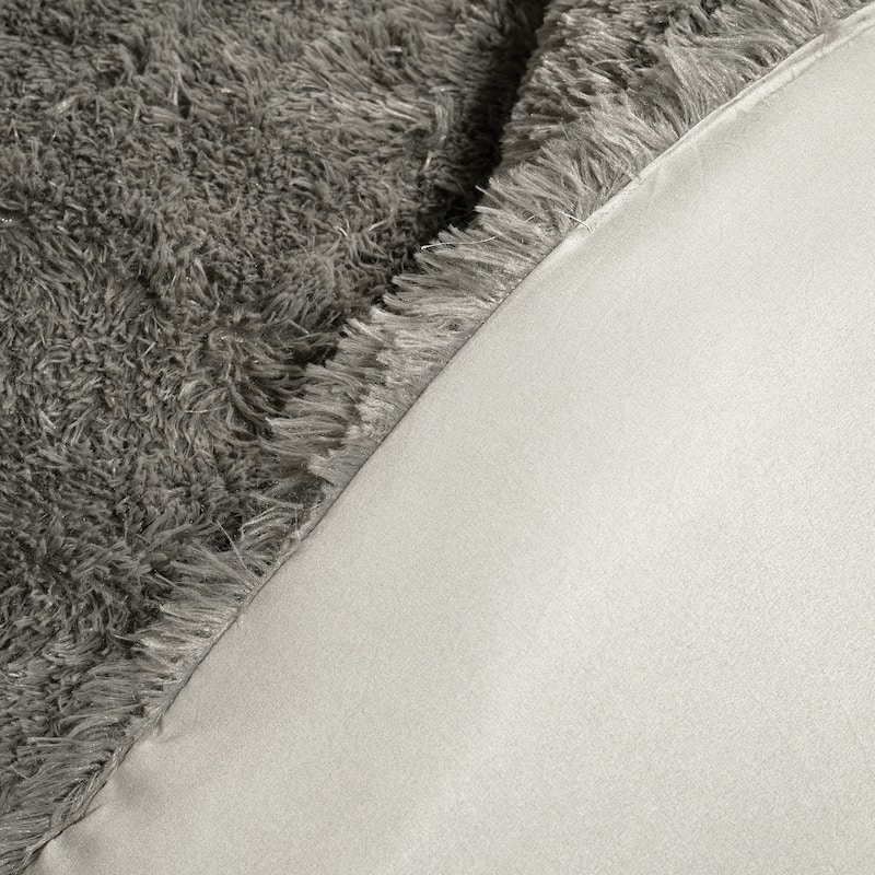Lush Decor Emma Faux Fur Comforter Set