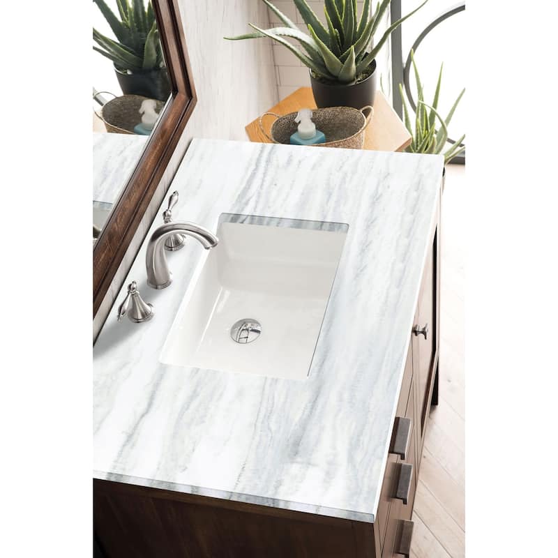 James Martin Vanities Addison 36" Single Basin Hardwood Vanity Set