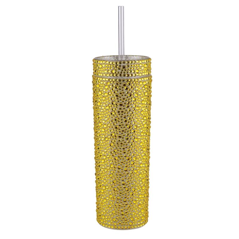 Sparkles Home Strass Rhinestone Tumbler - Yellow