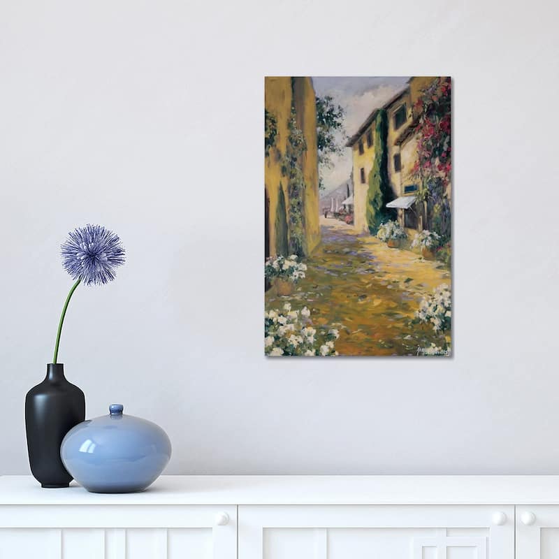 iCanvas "Sunlit Villa I" by Allayn Stevens Canvas Print - 18x12x1.5