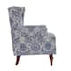 Upholstered Nailhead Trim Armchair Wingback Accent Chairs Set of 2