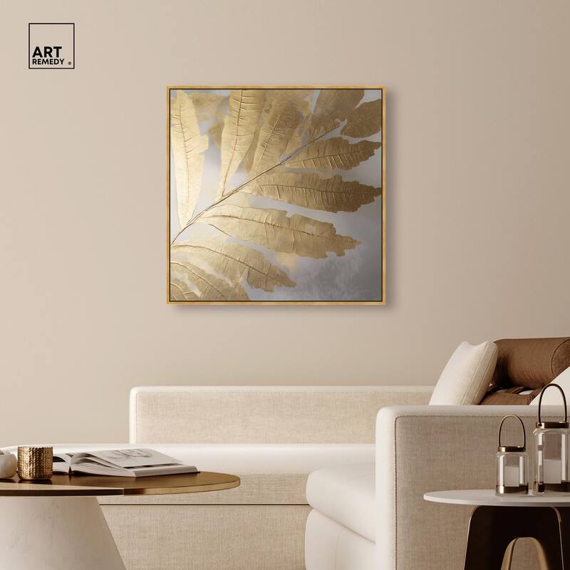 Golden Canopy (I) Canvas by Art Remedy