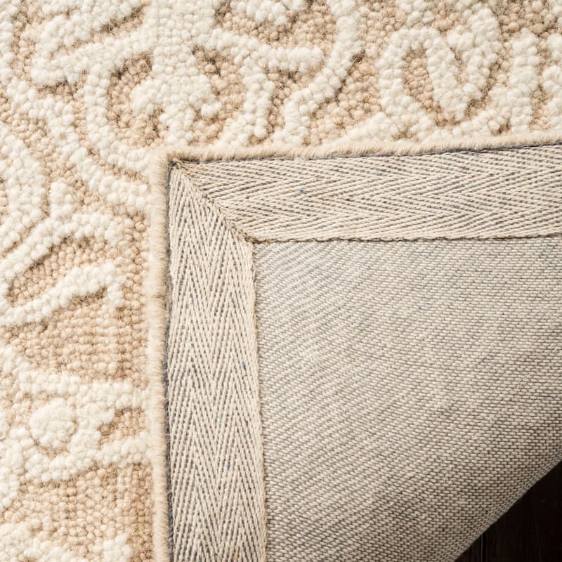 SAFAVIEH Handmade Blossom Mahalia Modern Floral Wool Rug