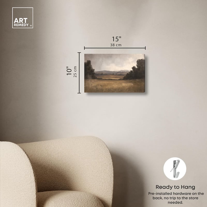 Open Country Canvas by Art Remedy, Gallery Wrapped