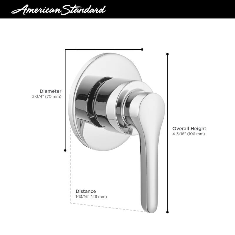American Standard Studio S Single Handle 2 or 3 Function Diverter