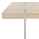 preview thumbnail 25 of 37, SAFAVIEH Cael Modern Industrial Farmhouse Dining Table - 59 in. W x 33 in. D x 30 in. H