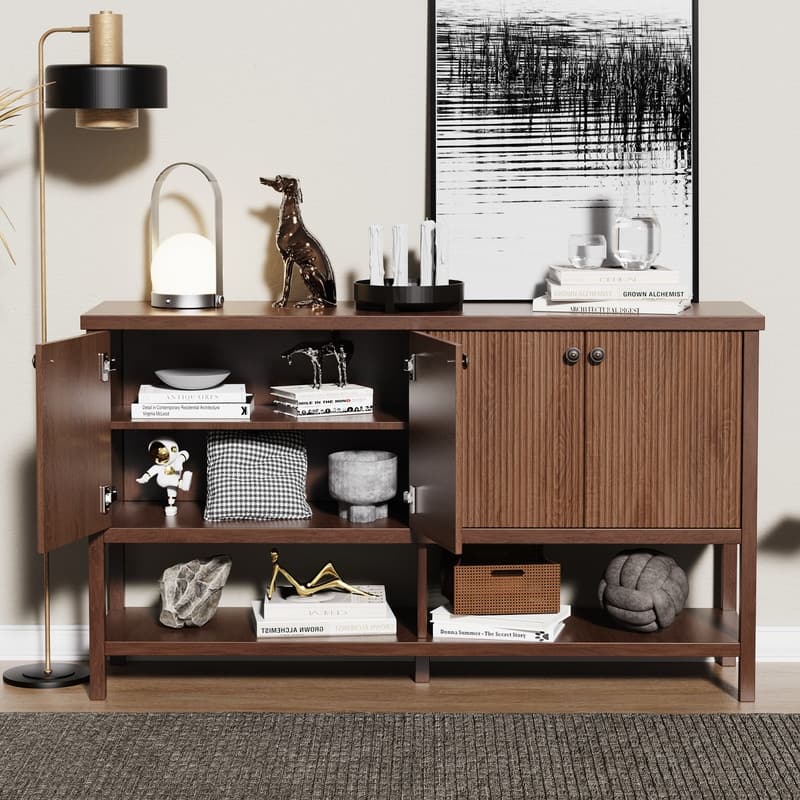 Morden Cabinet with Display for Kitchen and Living Room