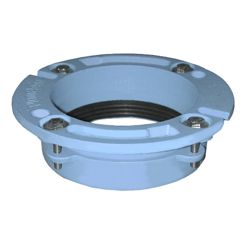 Jones Stephens C40320 Cast Iron QC Closet Flange 3 X 2 - Blue - Blue
