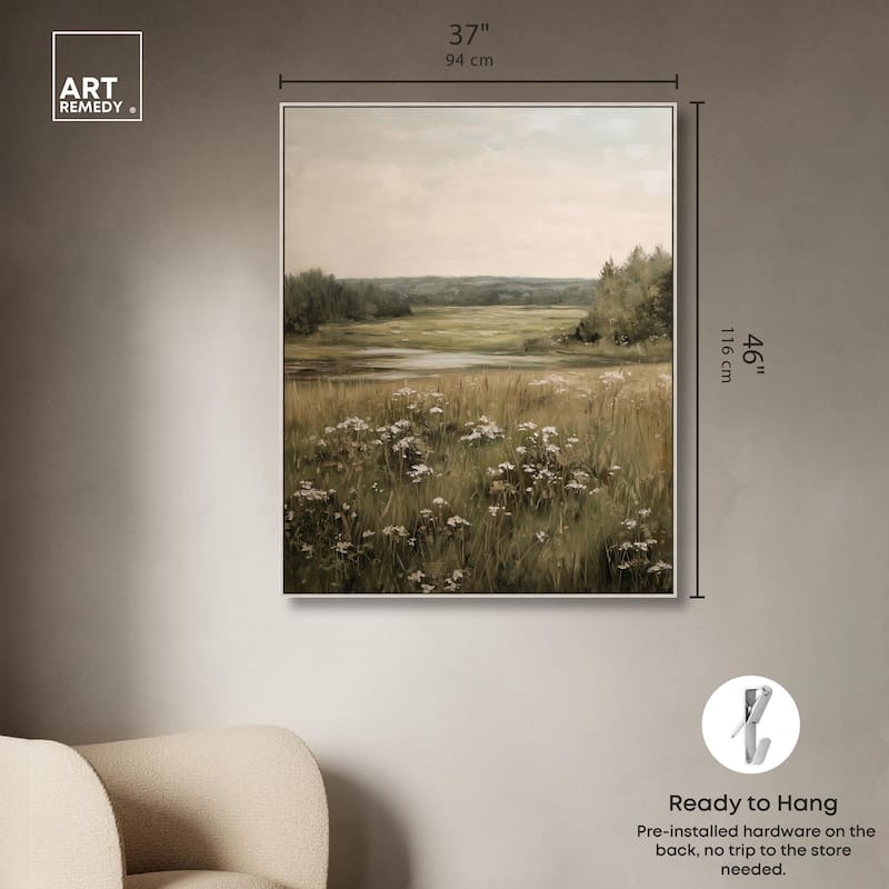 Marshland Whispers Canvas by Art Remedy