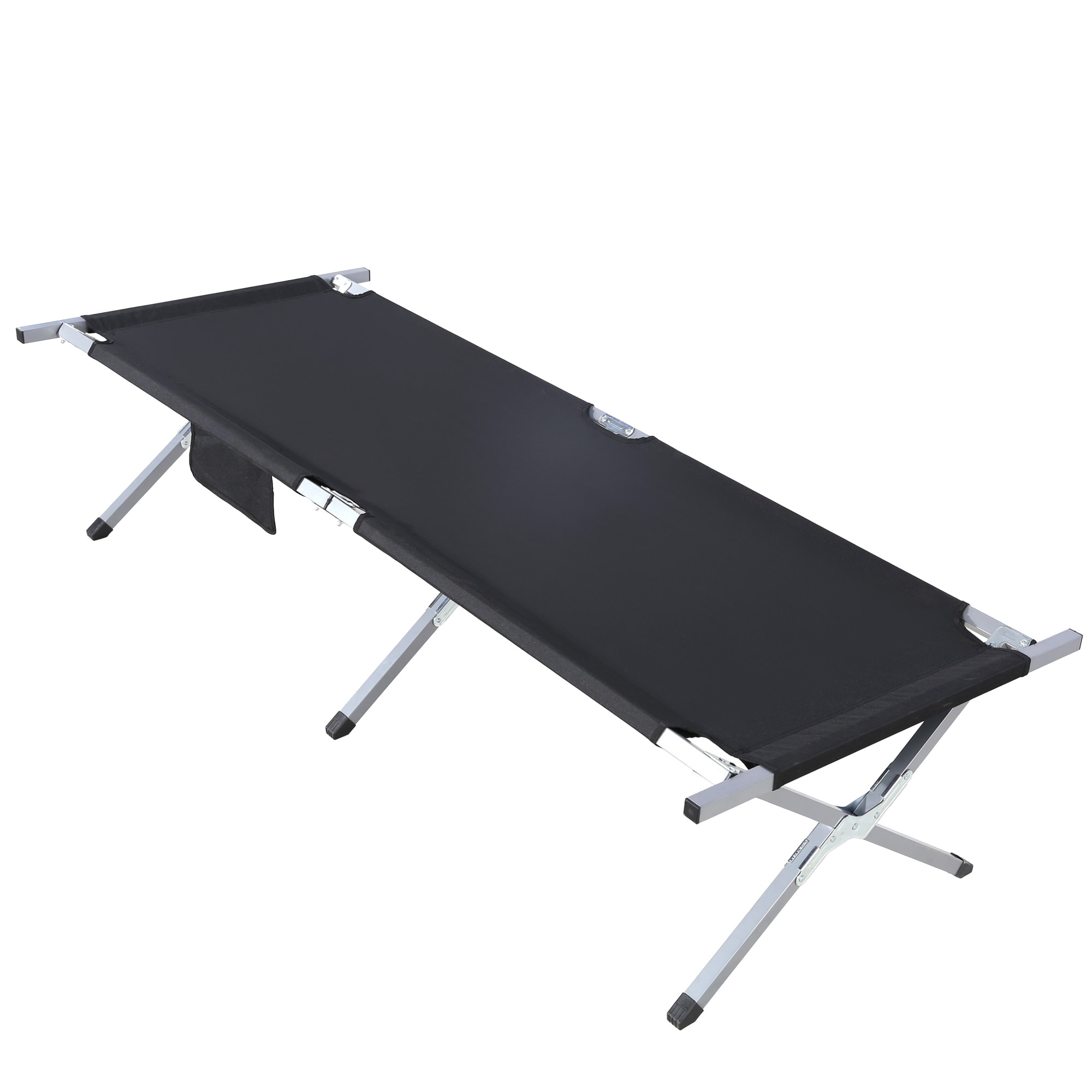 Folding Camping Cot Bed with Carry Bag Portable Tent Outdoor Sleeping Travel Camping