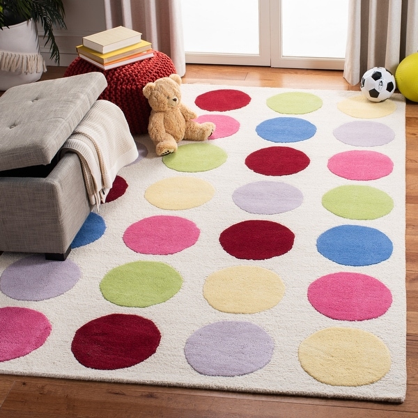 Safavieh Handmade Kids Babeth Wool Rug. Opens flyout.