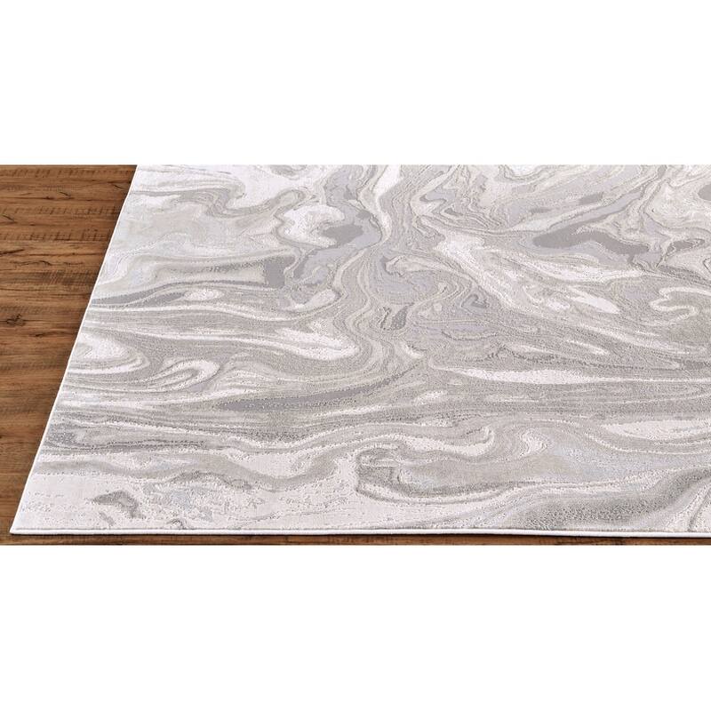 Feizy FZRG86972 Soham 5' x 8' Abstract Marbled Rectangular Area Rug